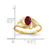 Oval Gemstone & Diamond rings