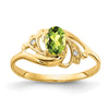 Oval Gemstone & Diamond rings