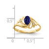 Oval Gemstone & Diamond rings