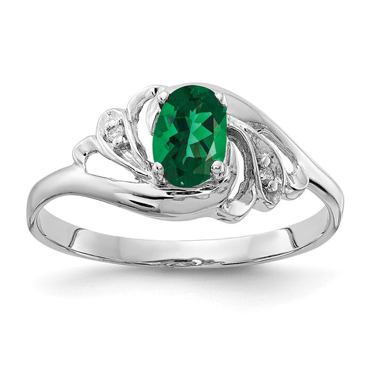Oval Gemstone & Diamond Rings