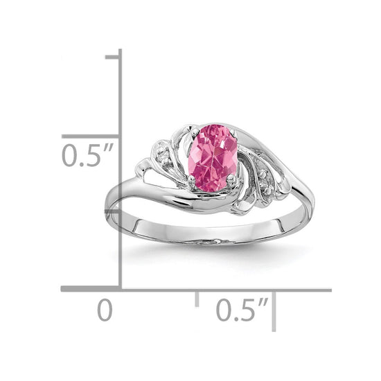 Oval Gemstone & Diamond Rings
