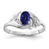 Oval Gemstone & Diamond Rings