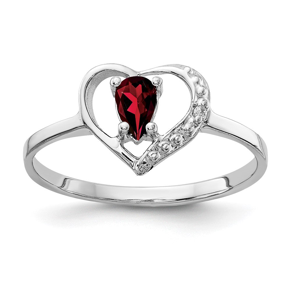 Pear Gemstone & Diamond Rings