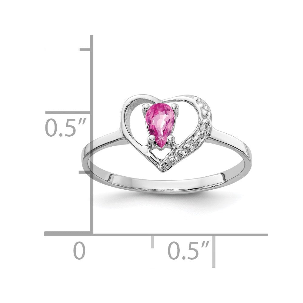 Pear Gemstone & Diamond Rings