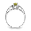 Oval Gemstone & Diamond Rings