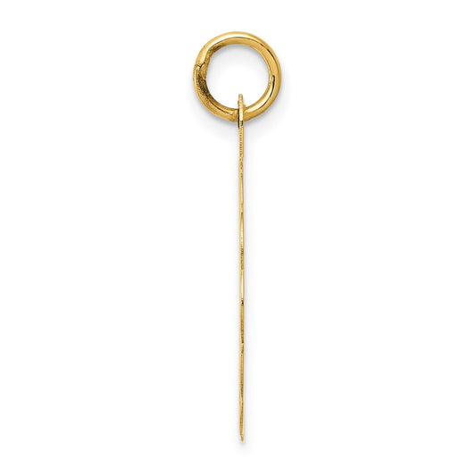 14k 25th ANNIVERSARY 20mm Engravable Disc Charm