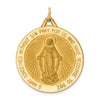 Gold Miraculous Medal Pendants