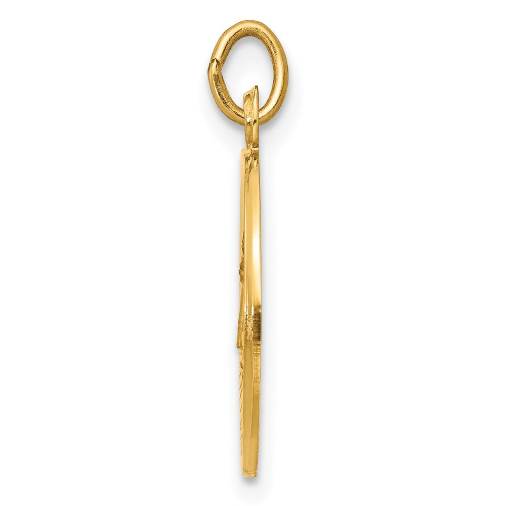 Gold Caridad del Cobre Pendants