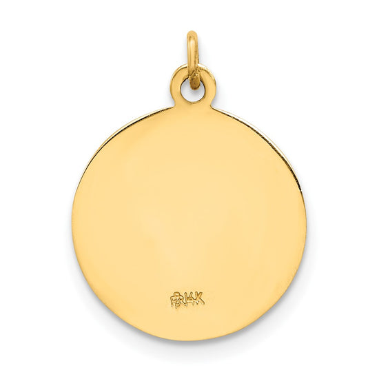 Gold Caridad del Cobre Pendants