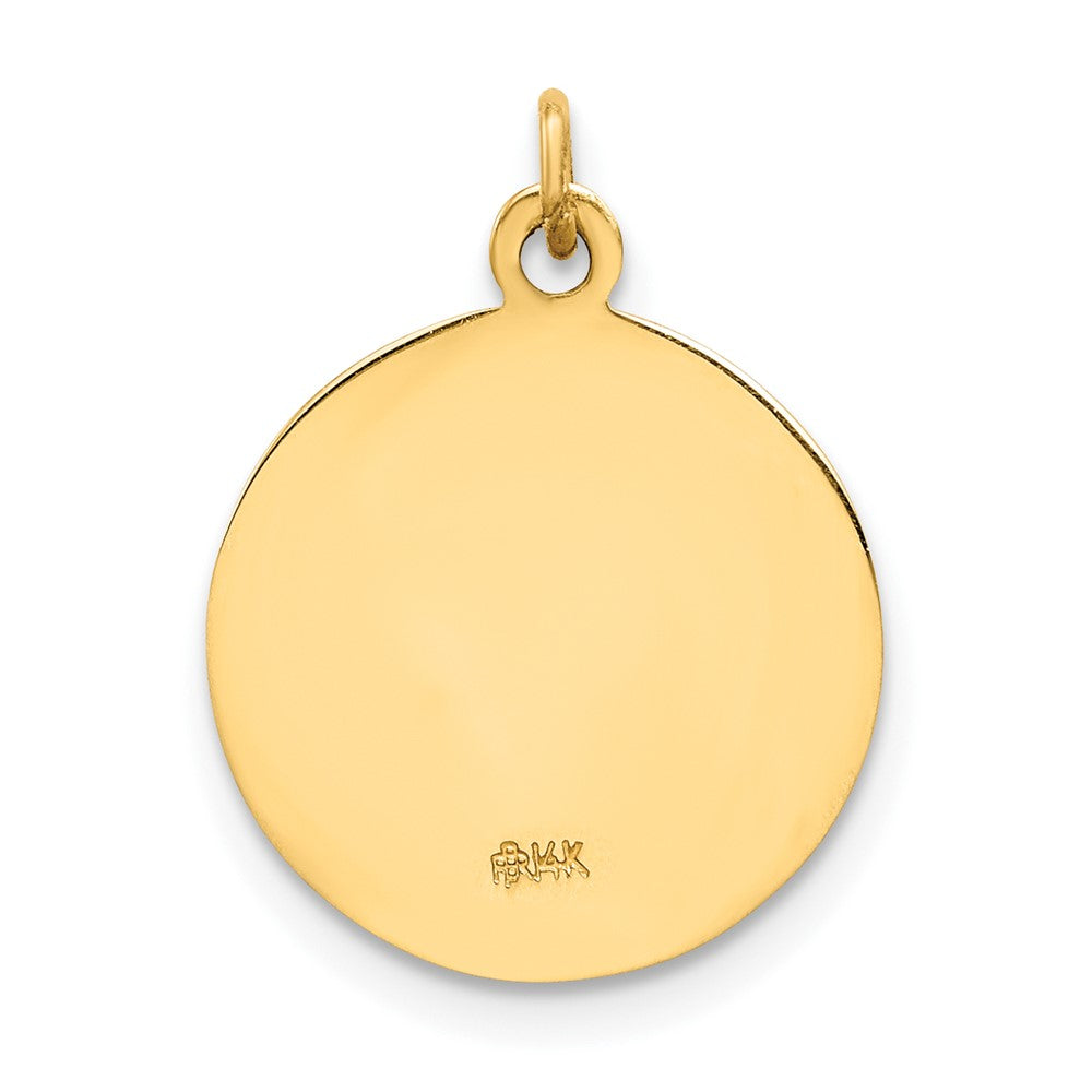 Gold Caridad del Cobre Pendants