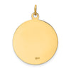 Gold St. Francis Pendants
