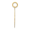14k Baseball 20mm Engravable on Back Disc Charm