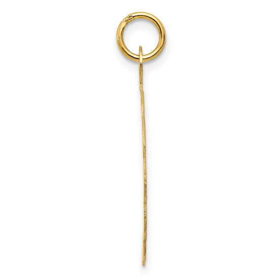 14K A DATE TO REMEMBER 23mm Engravable Disc Charm