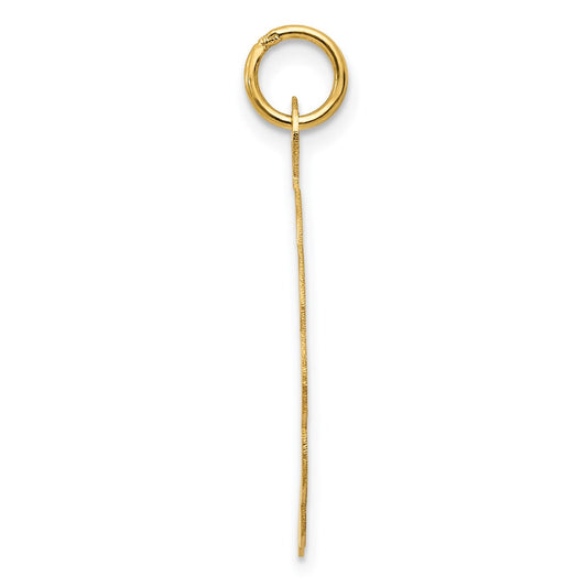 14K A DATE TO REMEMBER 23mm Engravable Disc Charm