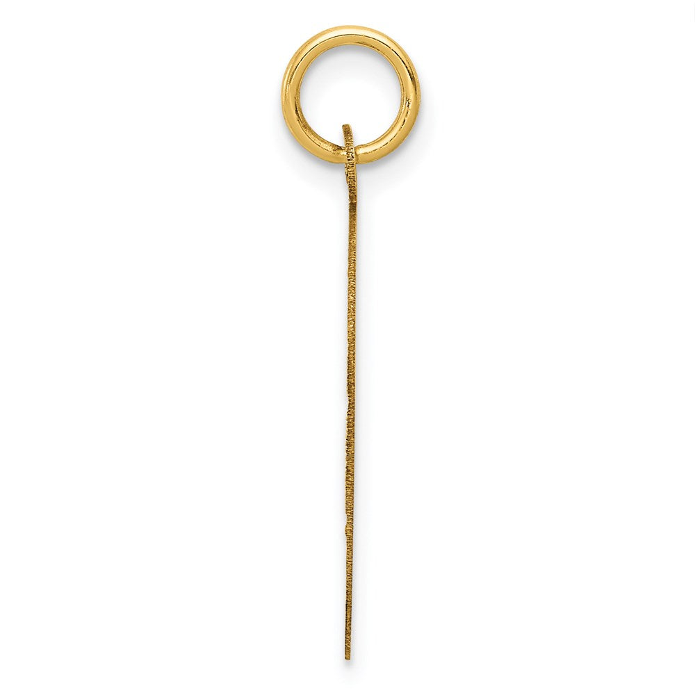 14K A DATE TO REMEMBER 19mm Engravable Disc Charm