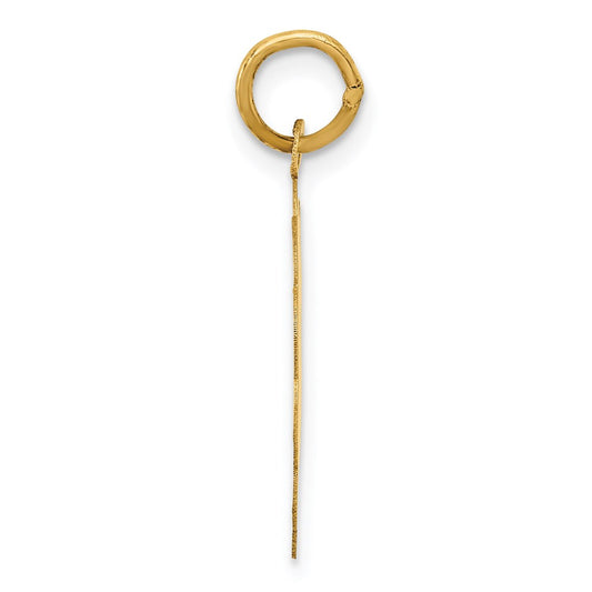 14K A DATE TO REMEMBER 18mm Engravable Disc Charm
