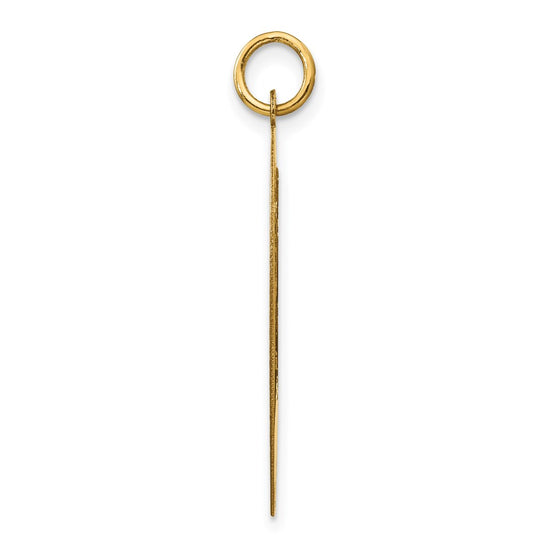 14K MIZPAH COIN 2-piece Heart Charm