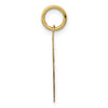14K #1 GODFATHER 19mm Engravable Disc Charm