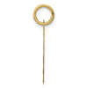 14K #1 GODMOTHER 16mm Engravable Disc Charm