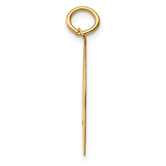 Gold Polished Dog Pendants