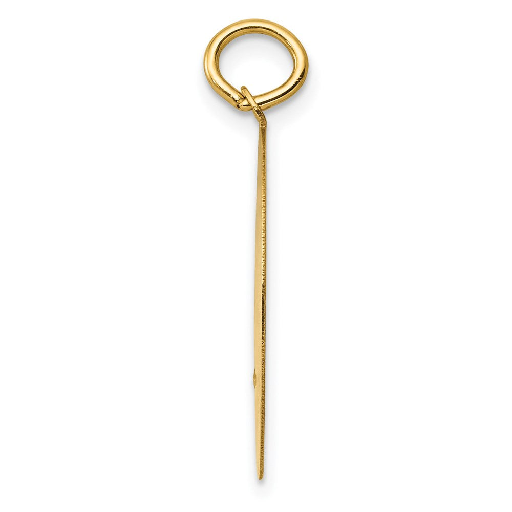Gold Polished Dog Pendants