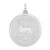 Gold Polished Dog Pendants