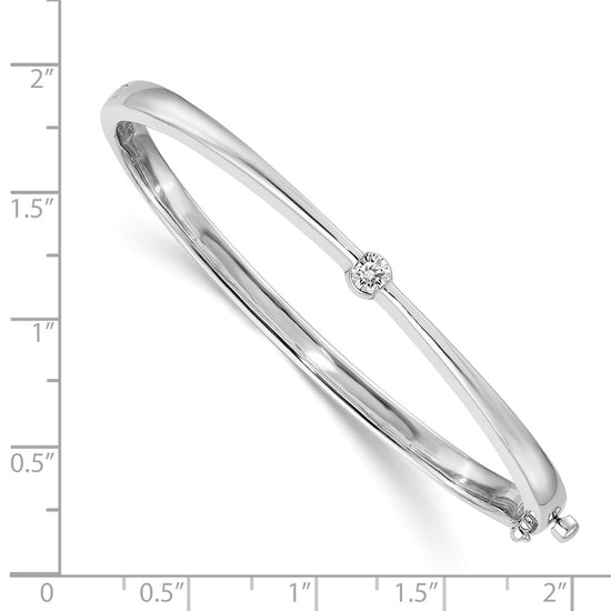 Gold Diamond Hinged Bangles