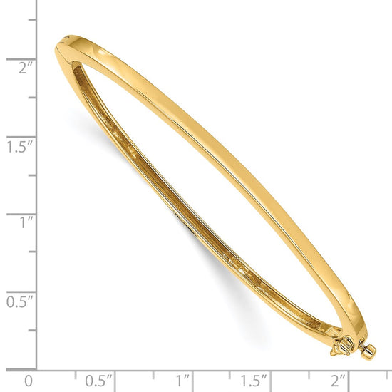 Gold Polished Hinged Bagles