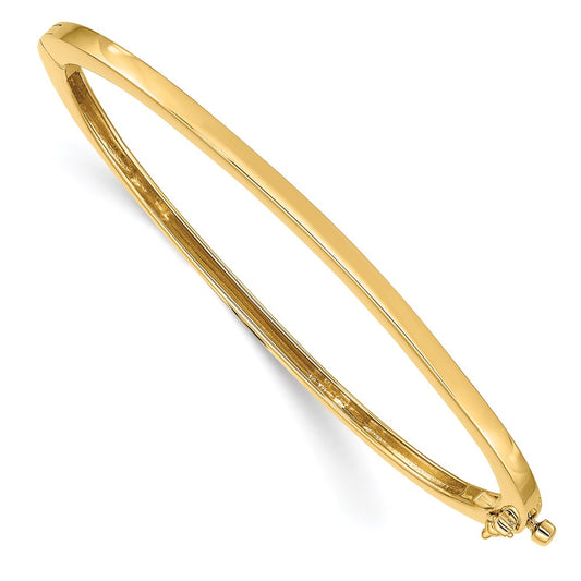 Gold Polished Hinged Bagles