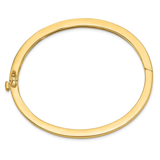 Gold Polished Hinged Bagles