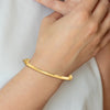 Gold Polished Hinged Bagles