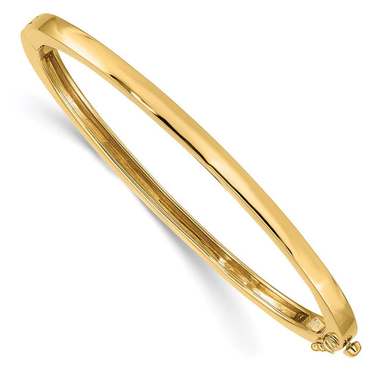 Gold Polished Hinged Bagles