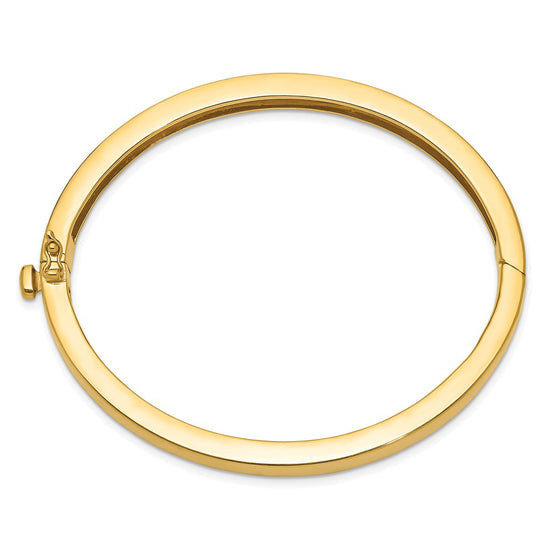 Gold Polished Hinged Bagles