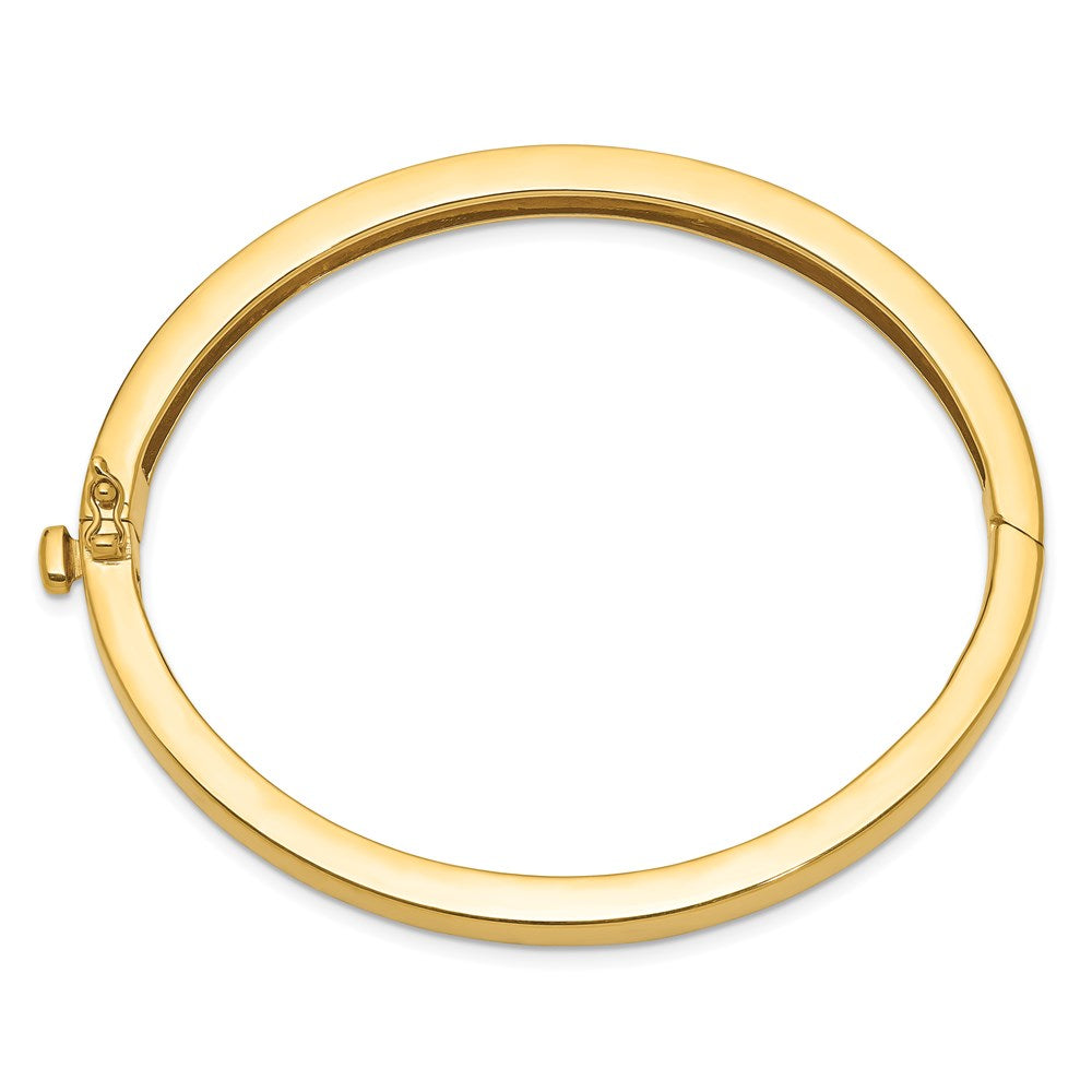 Gold Polished Hinged Bagles