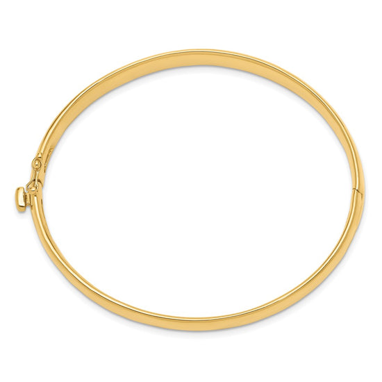 Gold Polished Solid Bangles