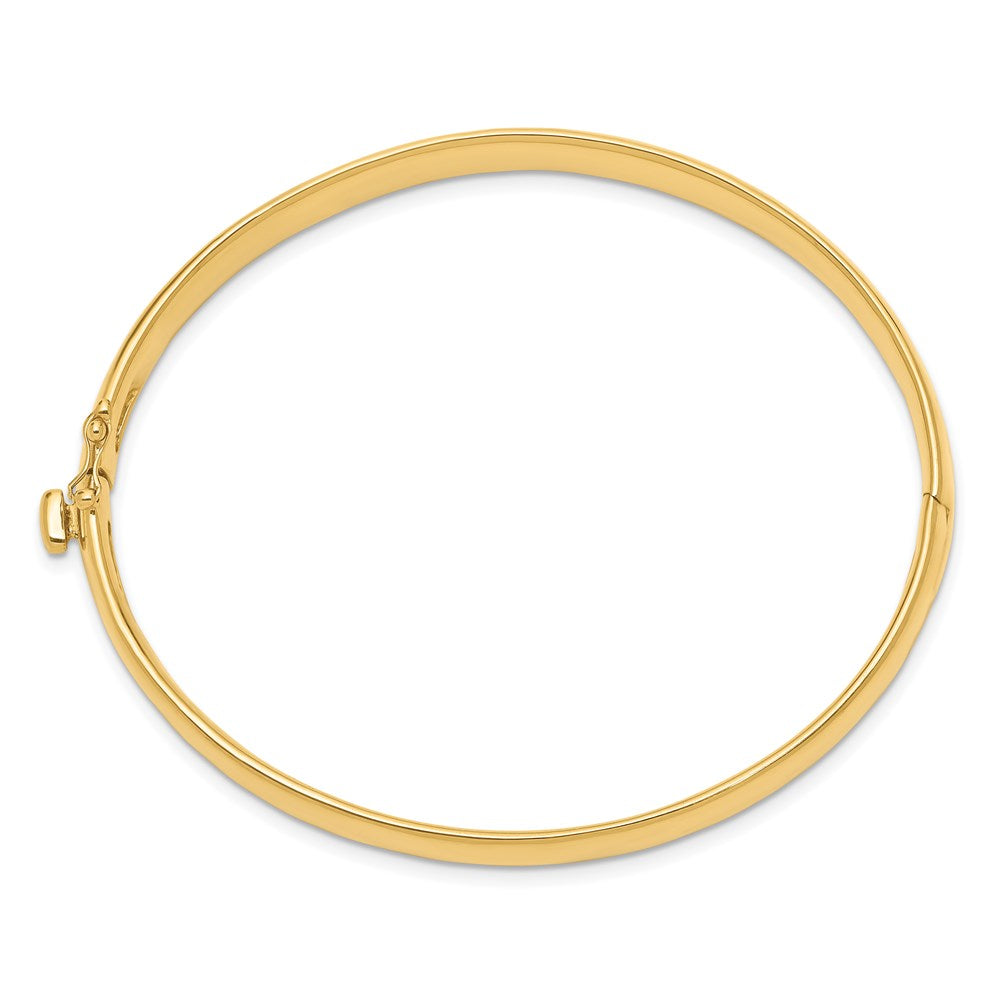 Gold Polished Solid Bangles