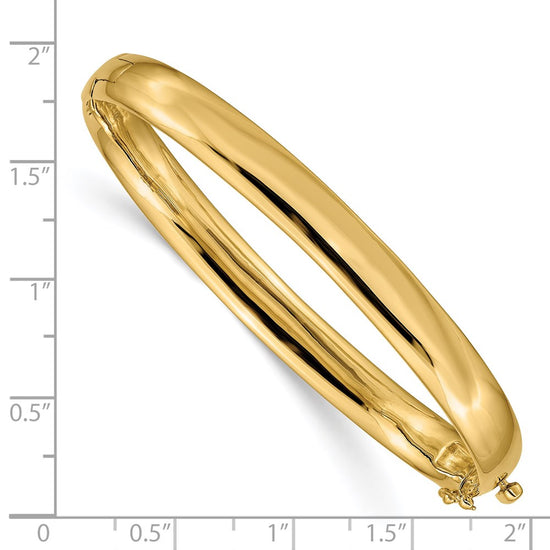 Gold Polished Solid Bangles