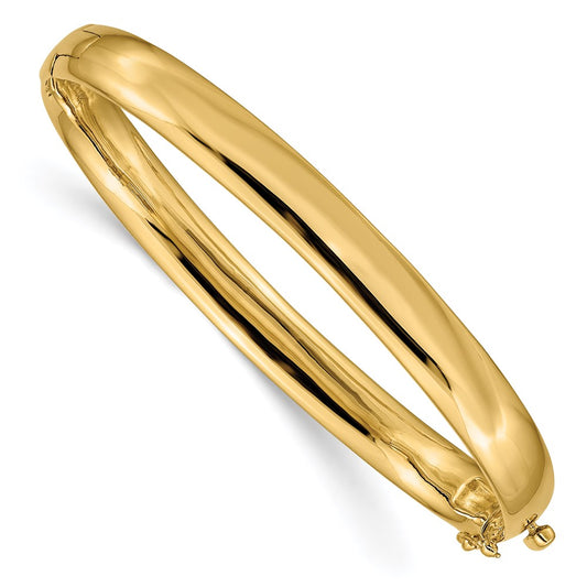 Gold Polished Solid Bangles