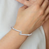 Gold Diamond Hinged Bangles