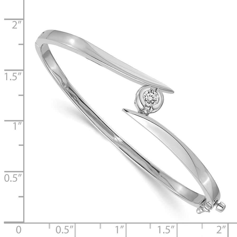 Gold Diamond Hinged Bangles