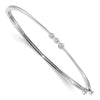 Gold Diamond Hinged Bangles