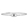 Diamond & Sapphire Evil Eye Bracelets