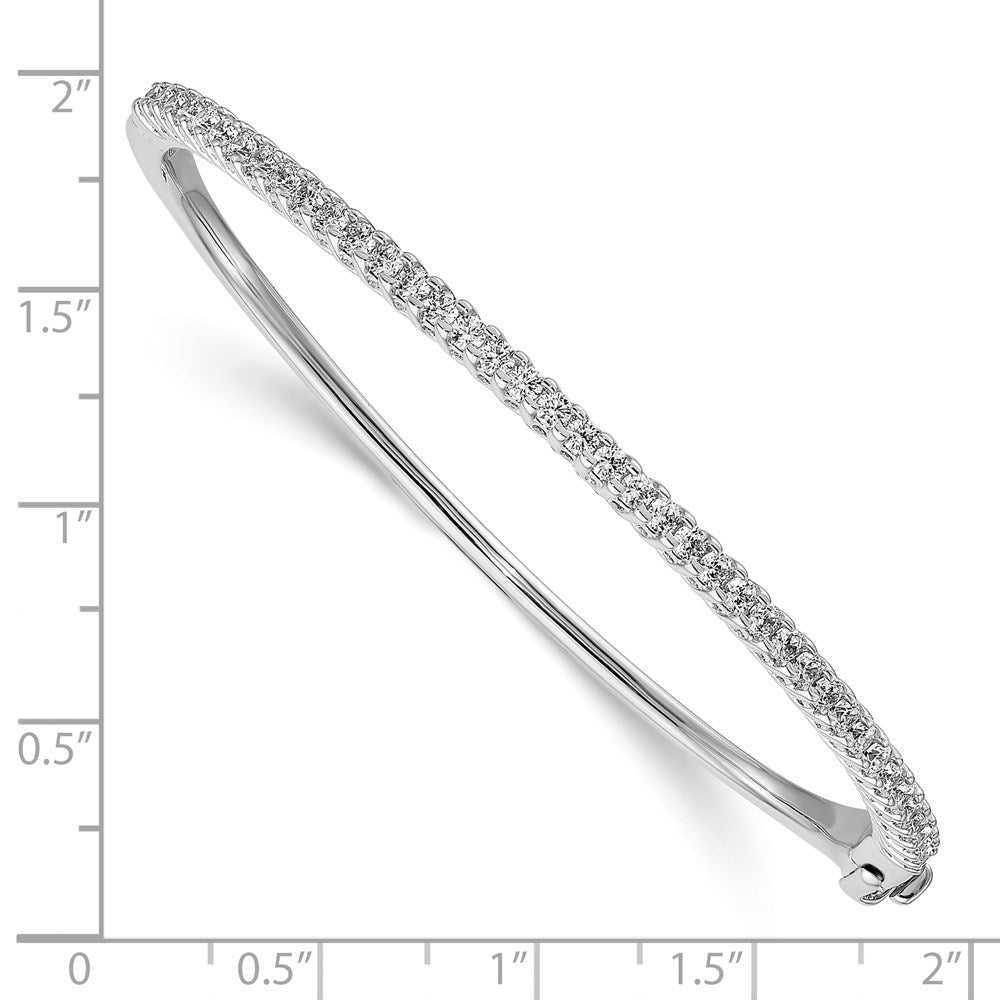 Gold Diamond Hinged Bangles