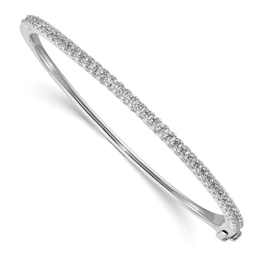Gold Diamond Hinged Bangles