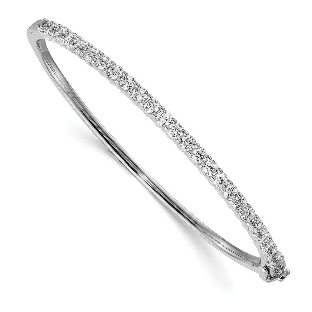 Gold Diamond Hinged Bangles