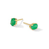14k Oval Post Earrings