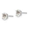 14k Oval Post Earrings