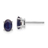 14k Oval Post Earrings