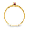 Geniune Marquise Birthstone Ring — (10) October