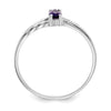 Geniune Marquise Birthstone Ring — (02) February